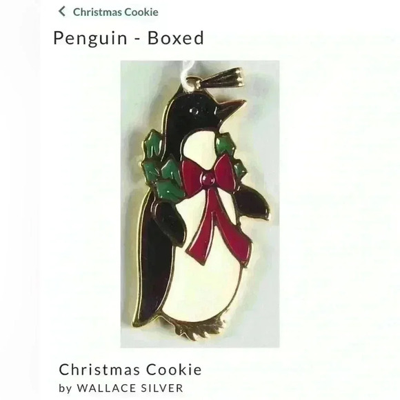 Vintage enamel penguin pendant - Picture 6 of 6